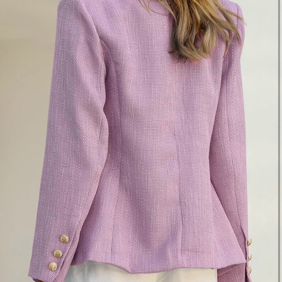 Elegant Pink Blazer for Women - Picture 4 of 8